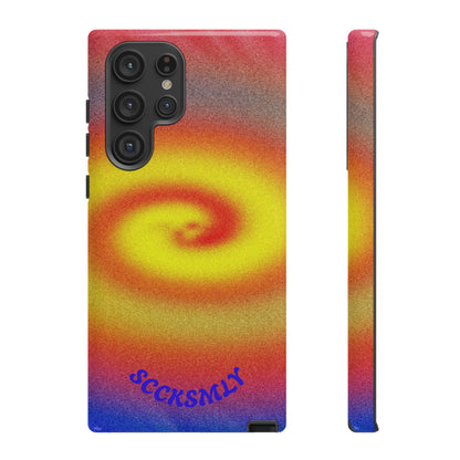 Toxic Spiral Tough Phone Case for Samsung