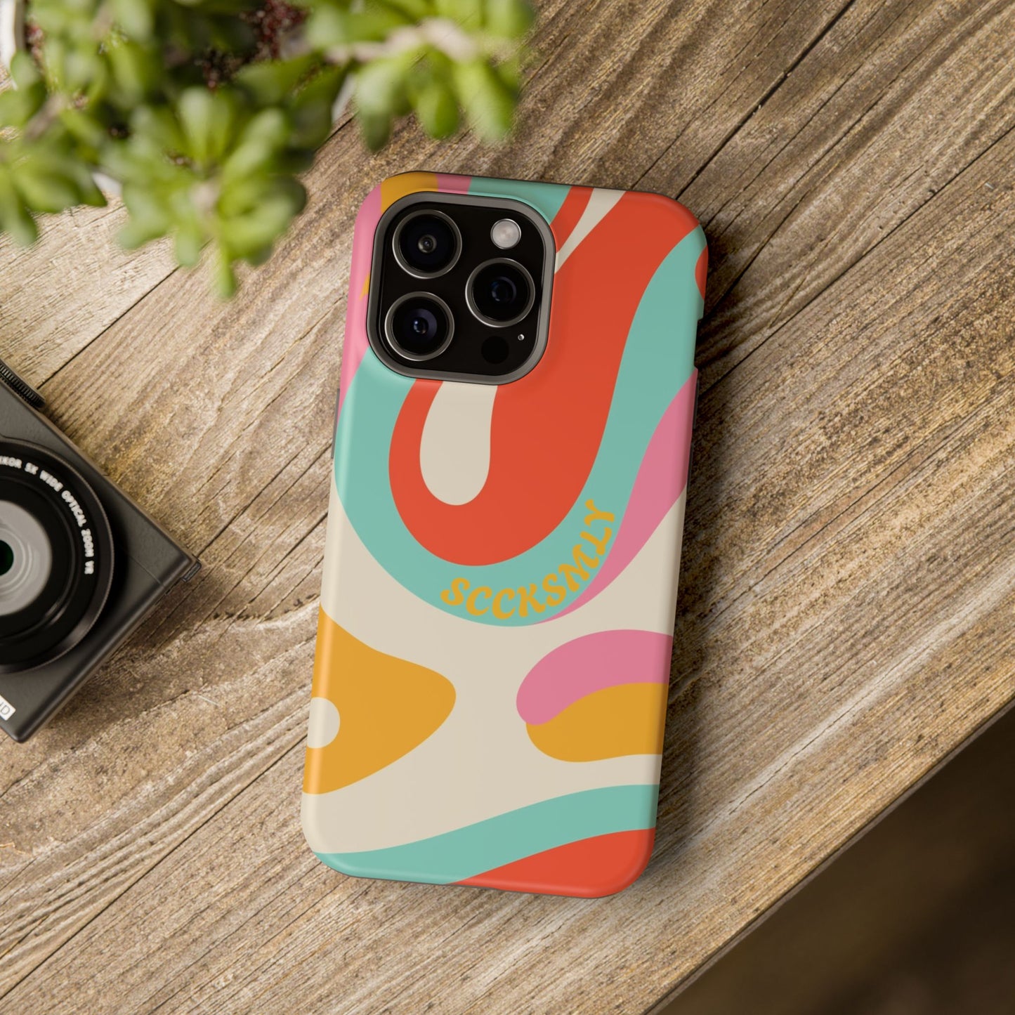 Psychodelic Acid Swirl Phone Case for Apple