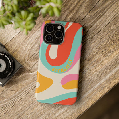 Psychodelic Acid Swirl Phone Case for Apple