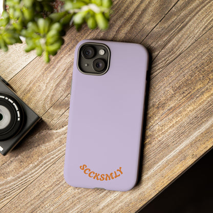 SOLID Lavender Mist Tough Case for Apple