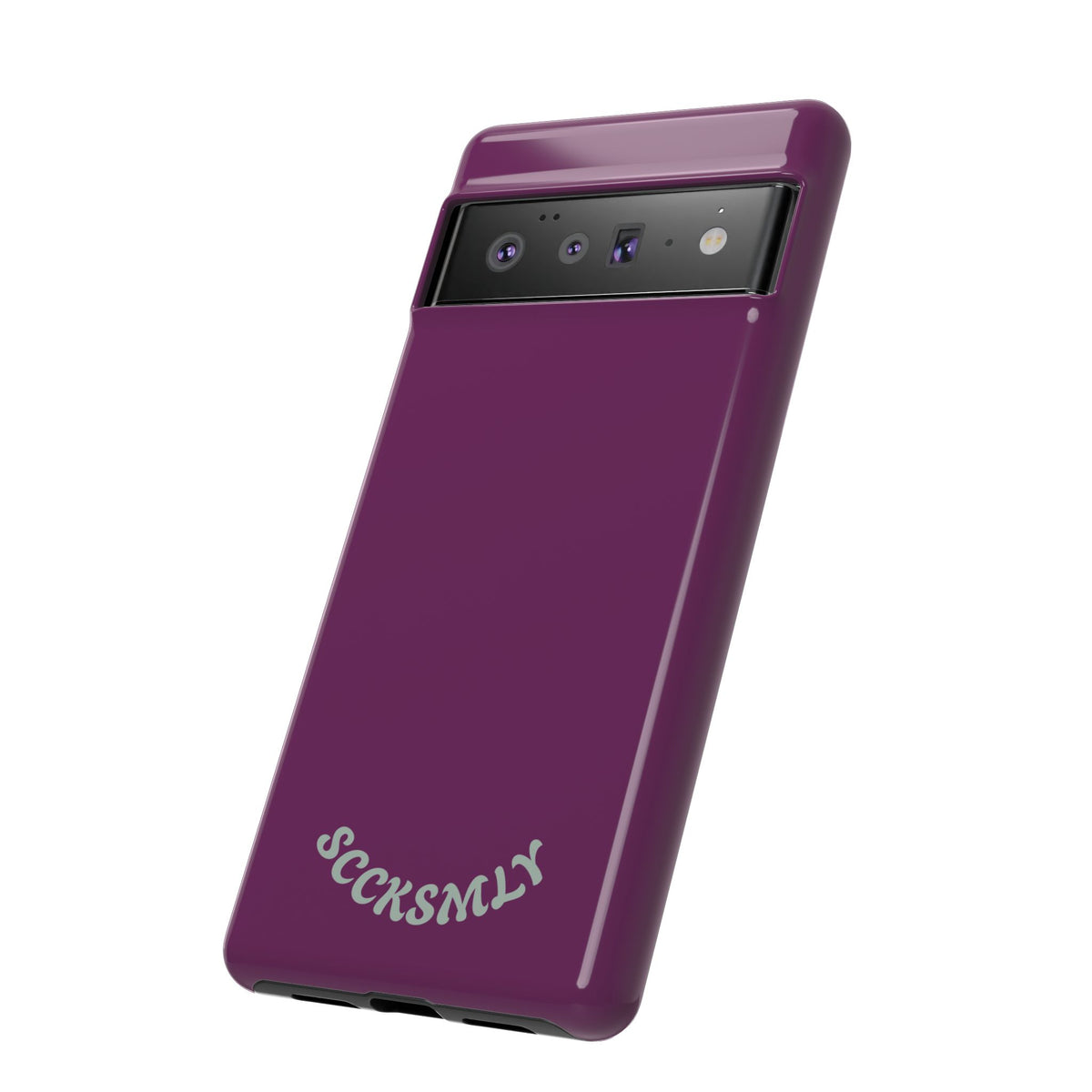 SOLID Amethyst Matte Tough Phone Case for Google Pixel