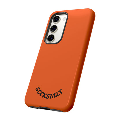 SOLID Tangerine Tough Case for Samsung