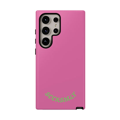 SOLID Sweet Static Pink Tough Case for Samsung