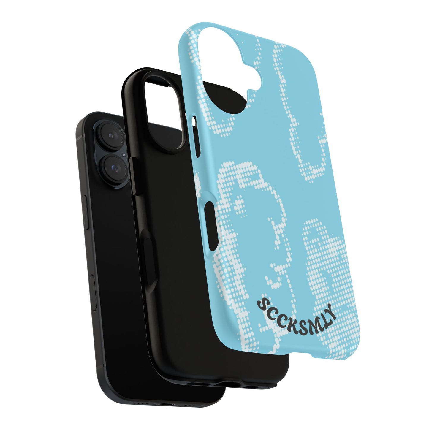 Comic Dot Sky Tough Phone Case for Apple