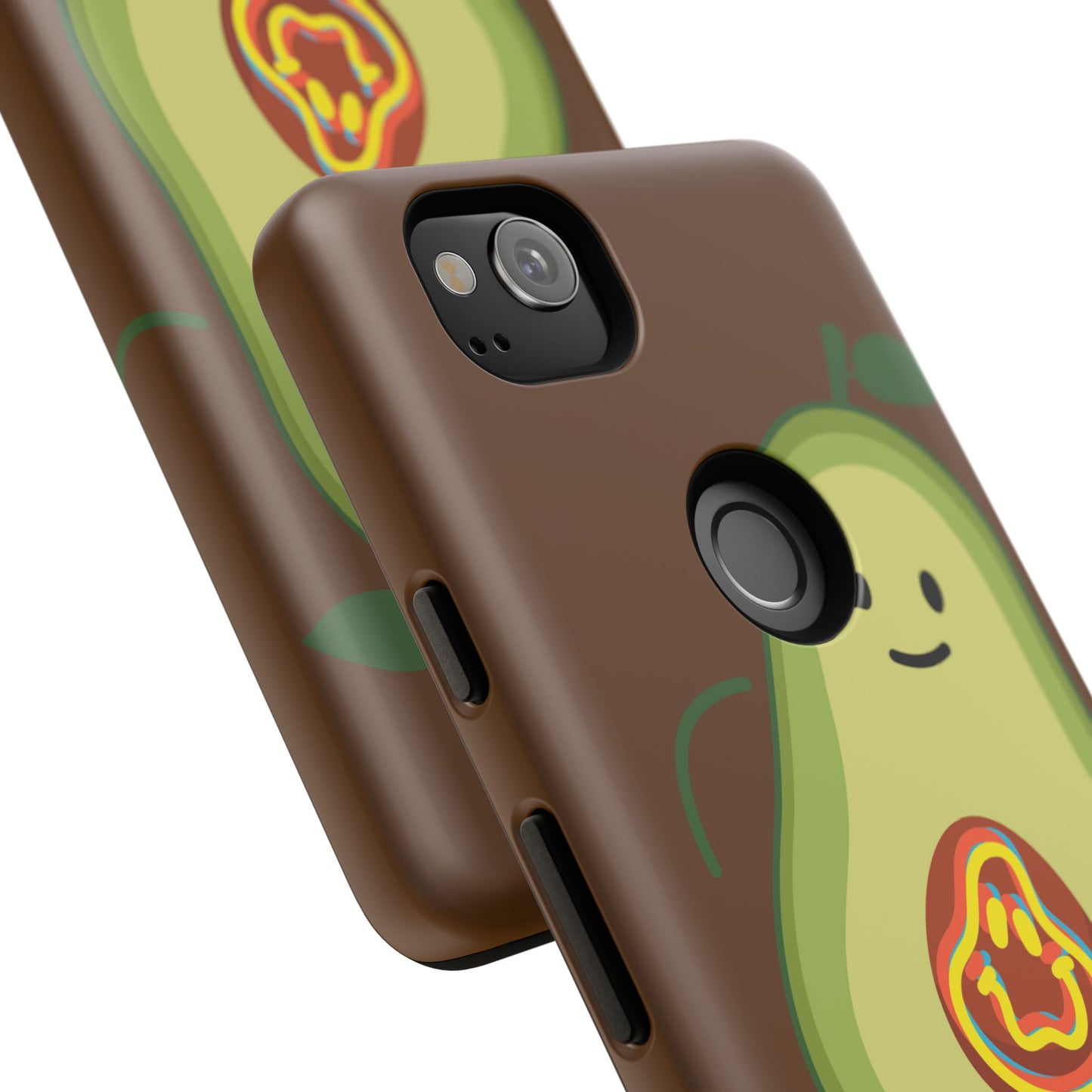 "Google Pixel" Playful Vegan Avocado Phone Case - Tough, Durable Protection with a Fun Design