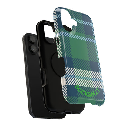 Earth and Sky Plaid Phone Case for Apple