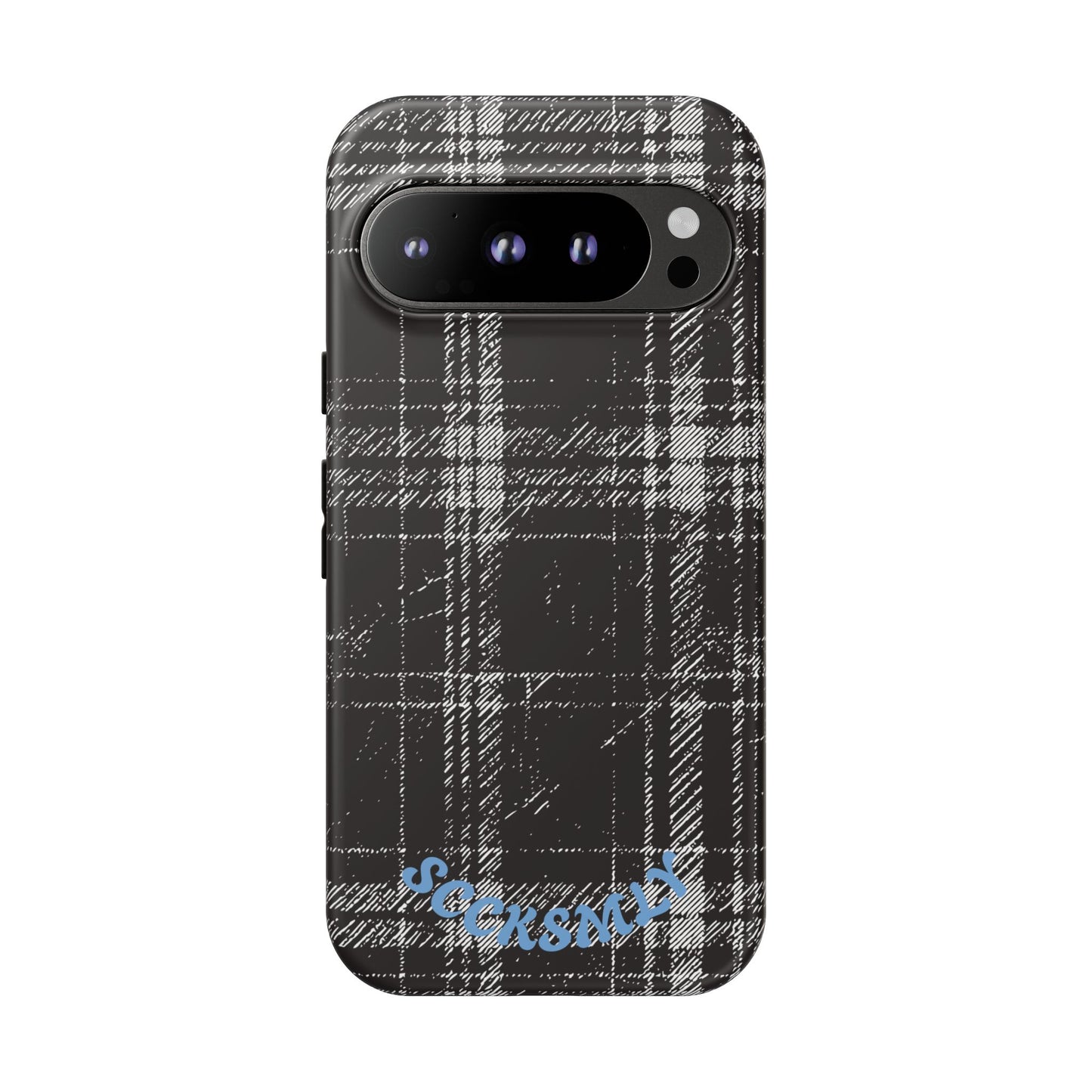 Smoky Grungy Plaid Phone Case for Google Pixel