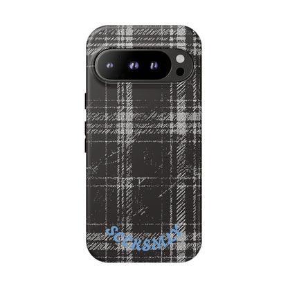 Smoky Grungy Plaid Phone Case for Google Pixel