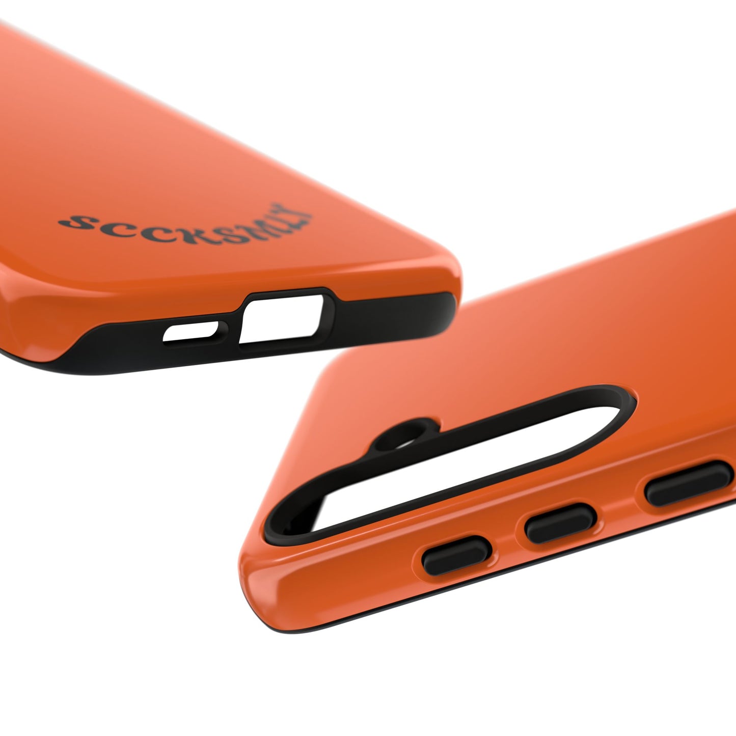SOLID Tangerine Tough Case for Samsung