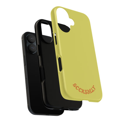 SOLID Lemon Dijon Glaze Tough Case for Apple