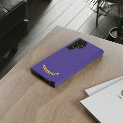 SOLID Dreamy Dusk Purple Tough Case for Samsung