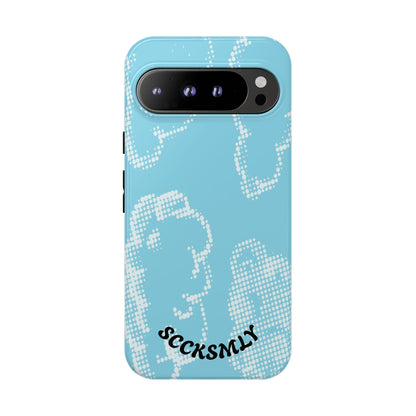 Comic Dot Sky Tough Phone Case for Google Pixel