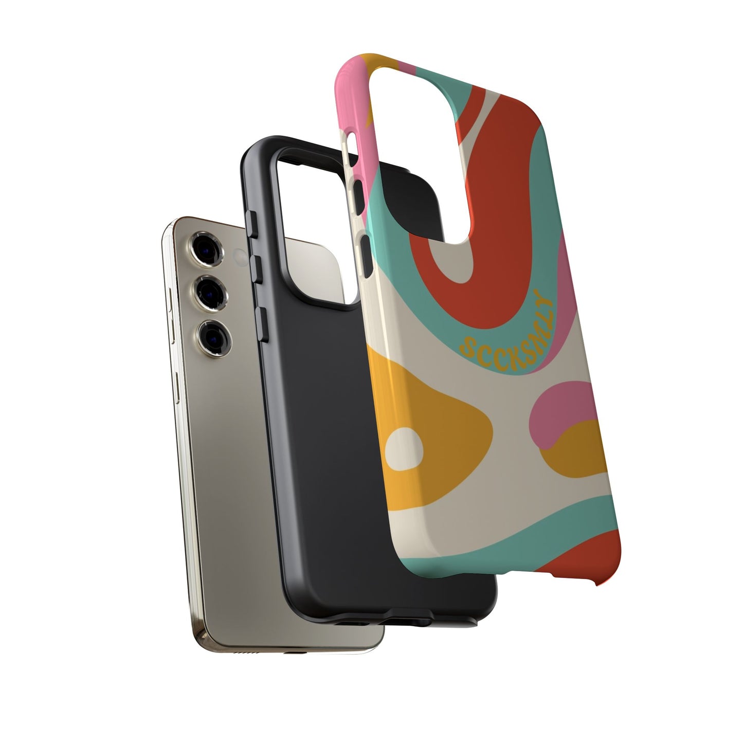 Psychodelic Acid Swirl Phone Case for Samsung
