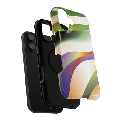 Green Waves Phone Case for Apple