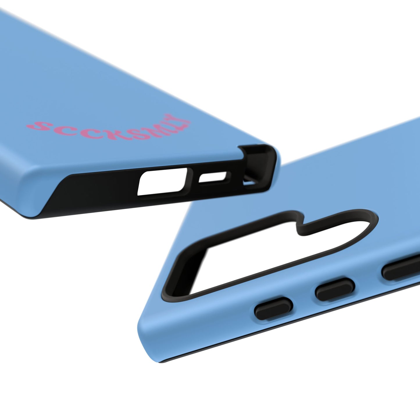 SOLID Blue Candie Tough Case for Samsung