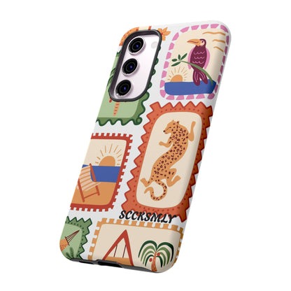 Tropical Print Phone Case for Samsung