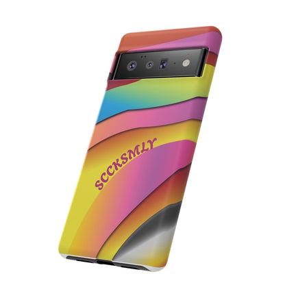 Modern Retro Rainbow Phone Case for Google Pixel