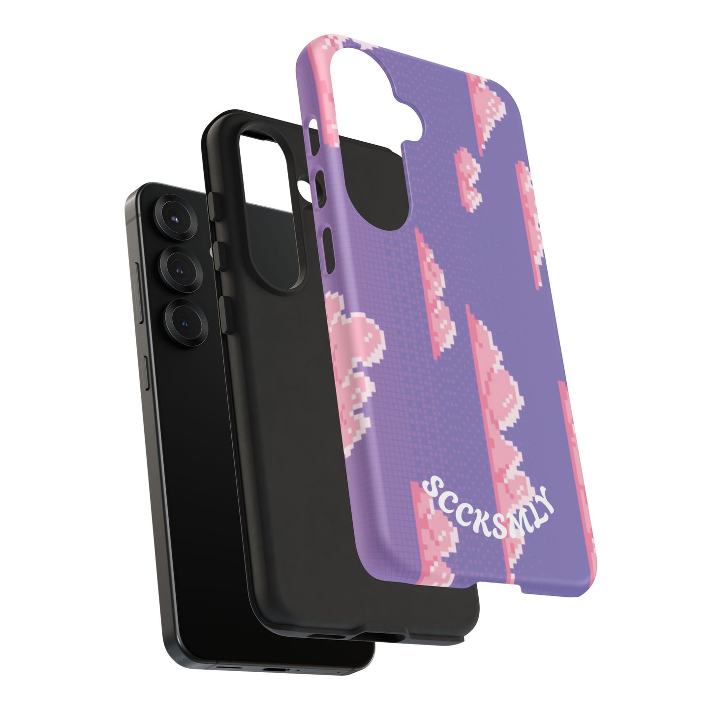 Purple Cotton Candy Sky Tough Phone Case for Samsung