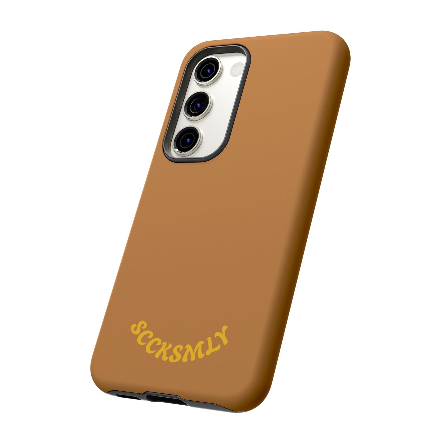 SOLID Spice Caramel Tough Case for Samsung