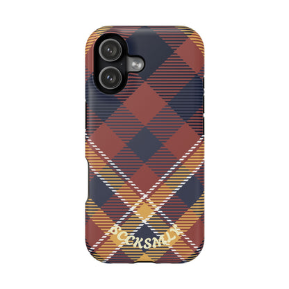 Harvest Tartan Phone Case for Apple