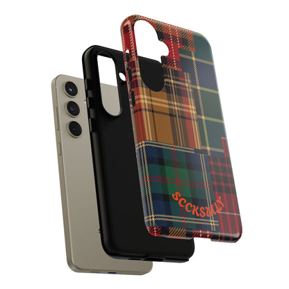 Heritage Hues Patchwork Tough Phone Case for Samsung