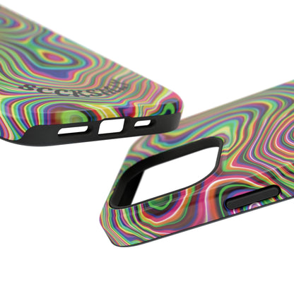 Acid Swirl Phone Case for Apple