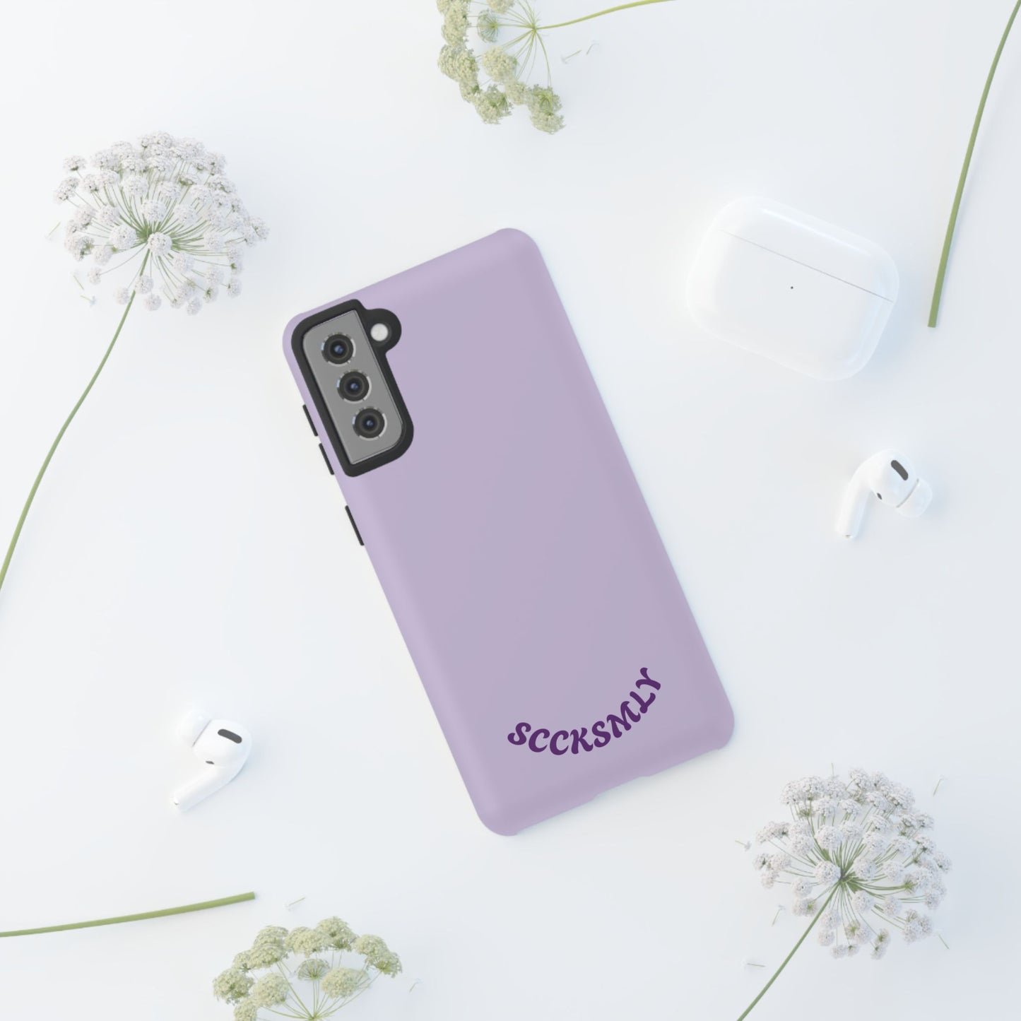 SOLID Morning Lilac Tough Case for Samsung