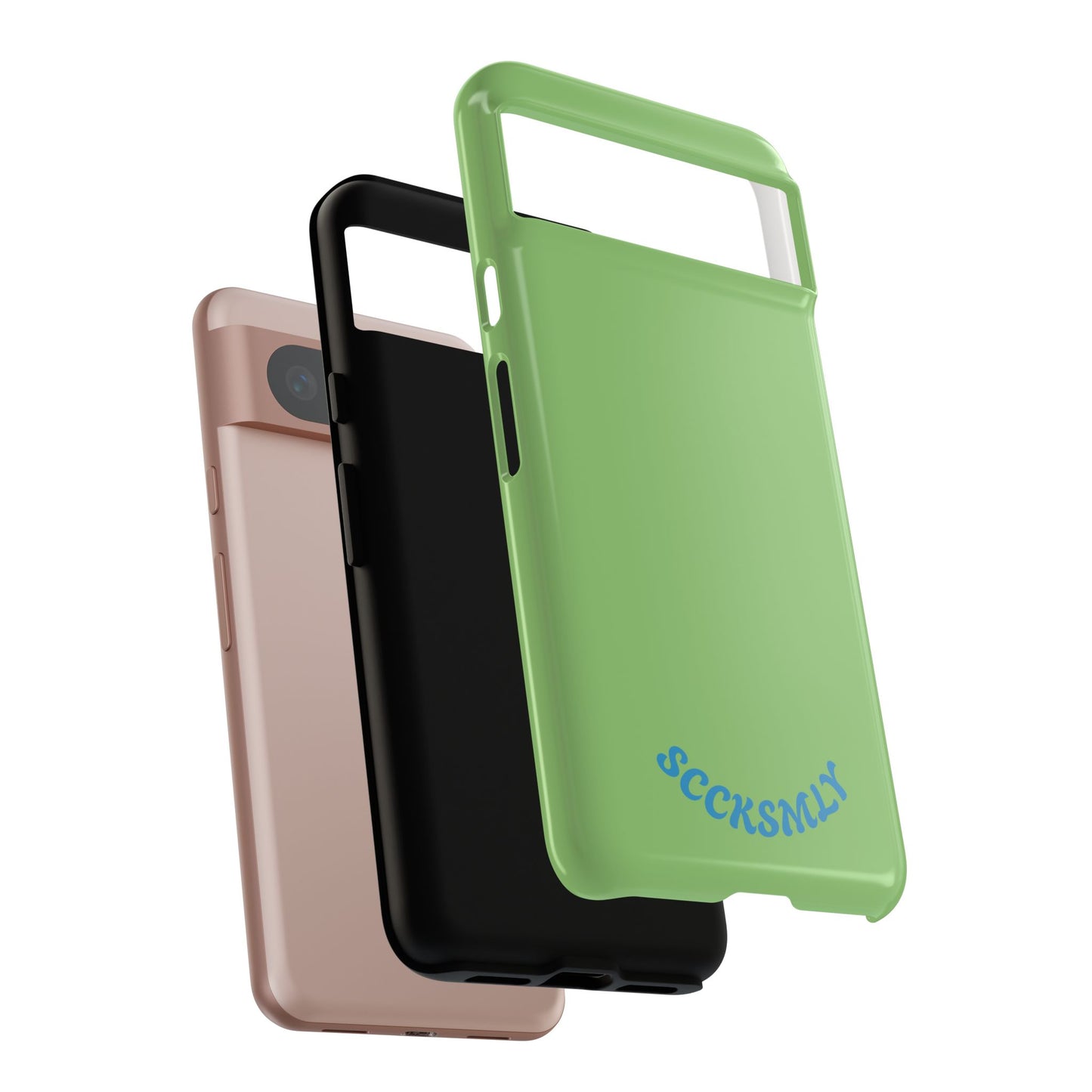 SOLID Sour Lime Tough Case for Google Pixel