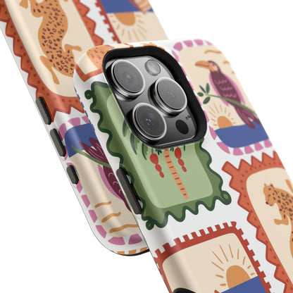 Tropical Print Phone Case for Apple
