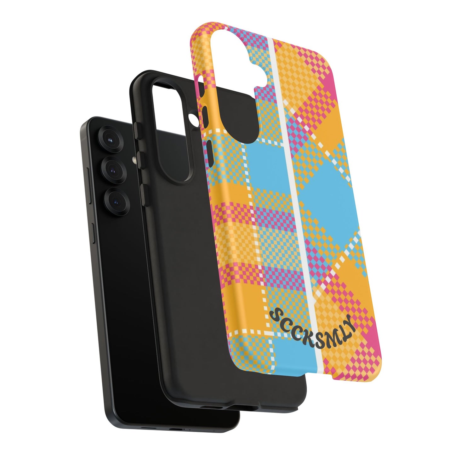 Pattern Punch Phone Case for Samsung