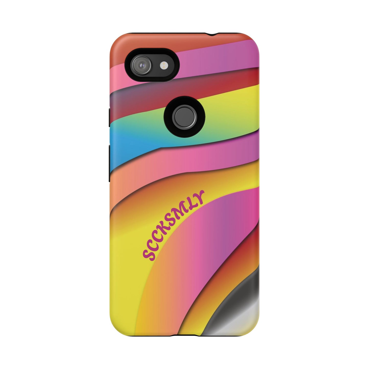 Modern Retro Rainbow Phone Case for Google Pixel