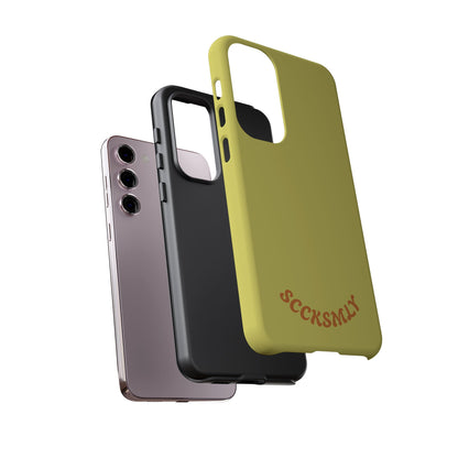 SOLID Lemon Dijon Glaze Tough Case for Samsung