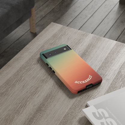 Warm Ombré Tough Phone Case for Google Pixel