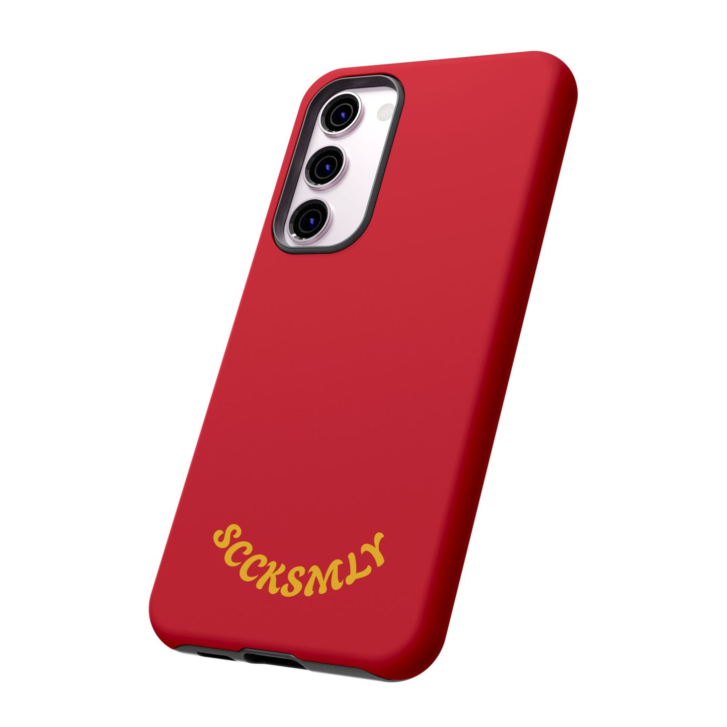 SOLID Calm Cherry Tough Case for Samsung