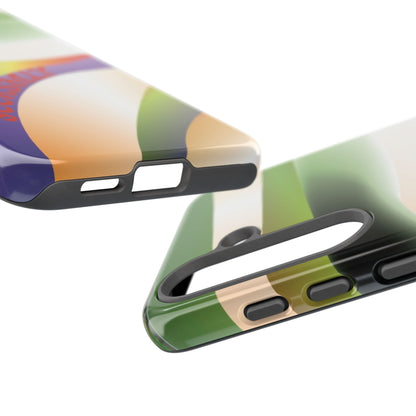 Green Waves Phone Case for Samsung