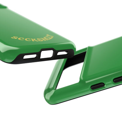 SOLID Green Grin Tough Case for Google Pixel