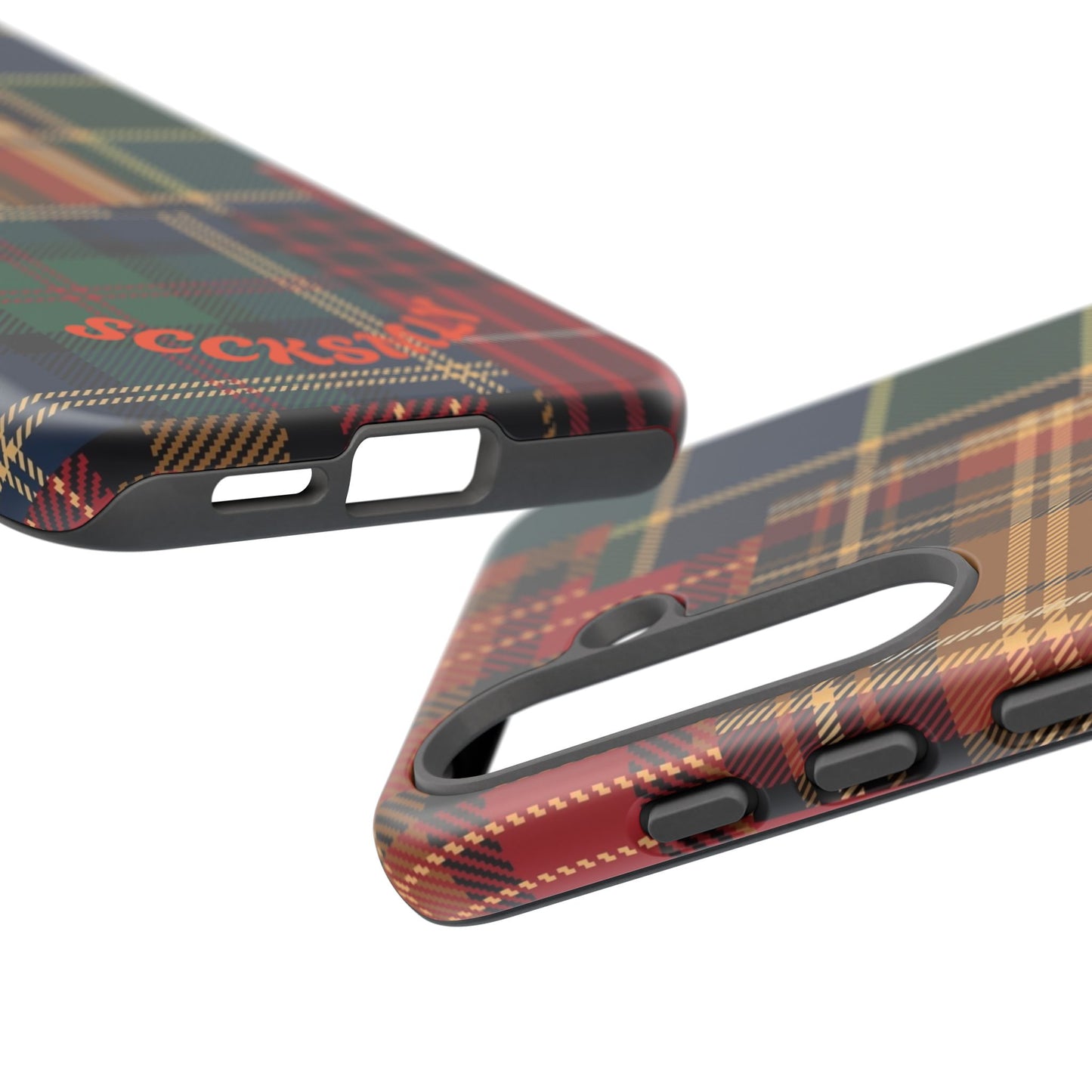 Heritage Hues Patchwork Tough Phone Case for Samsung