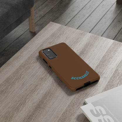 SOLID Chocolate Coco Tough Case for Samsung