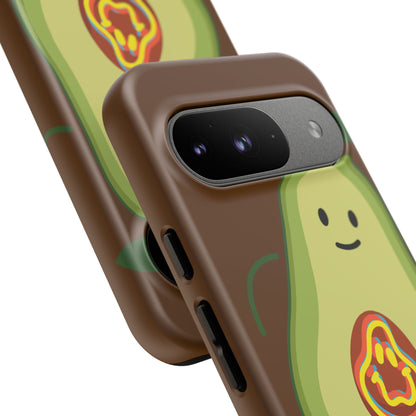 Playful Vegan Avocado Phone Case for Google Pixel