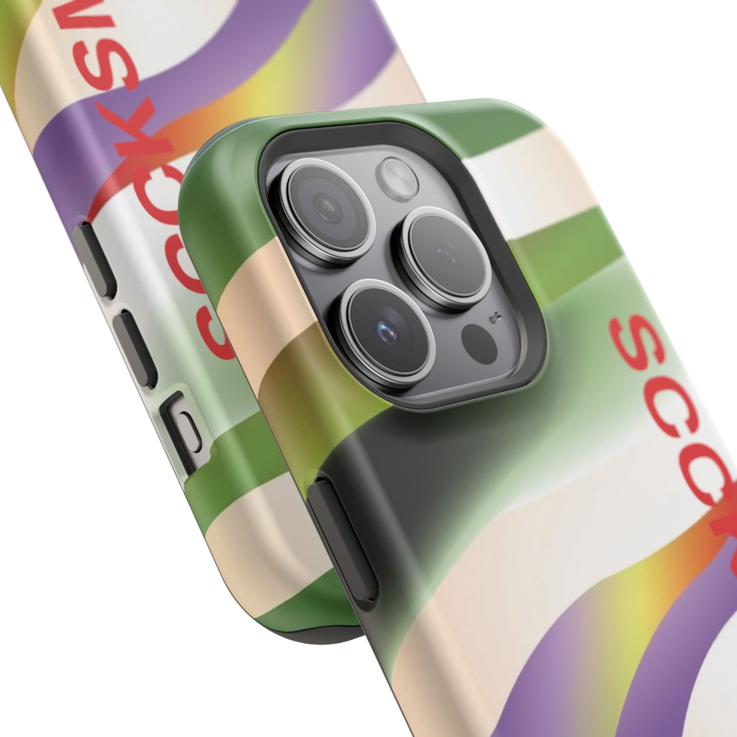 Green Waves Phone Case for "IOS or Apple"