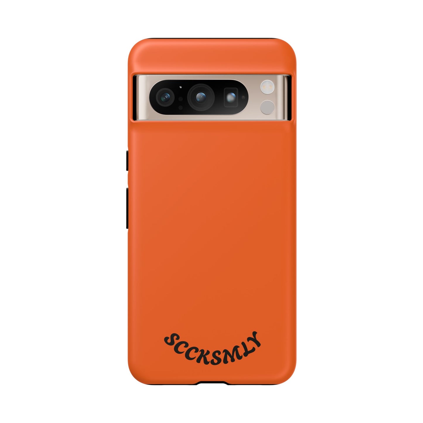 SOLID Tangerine Tough Case for Google Pixel