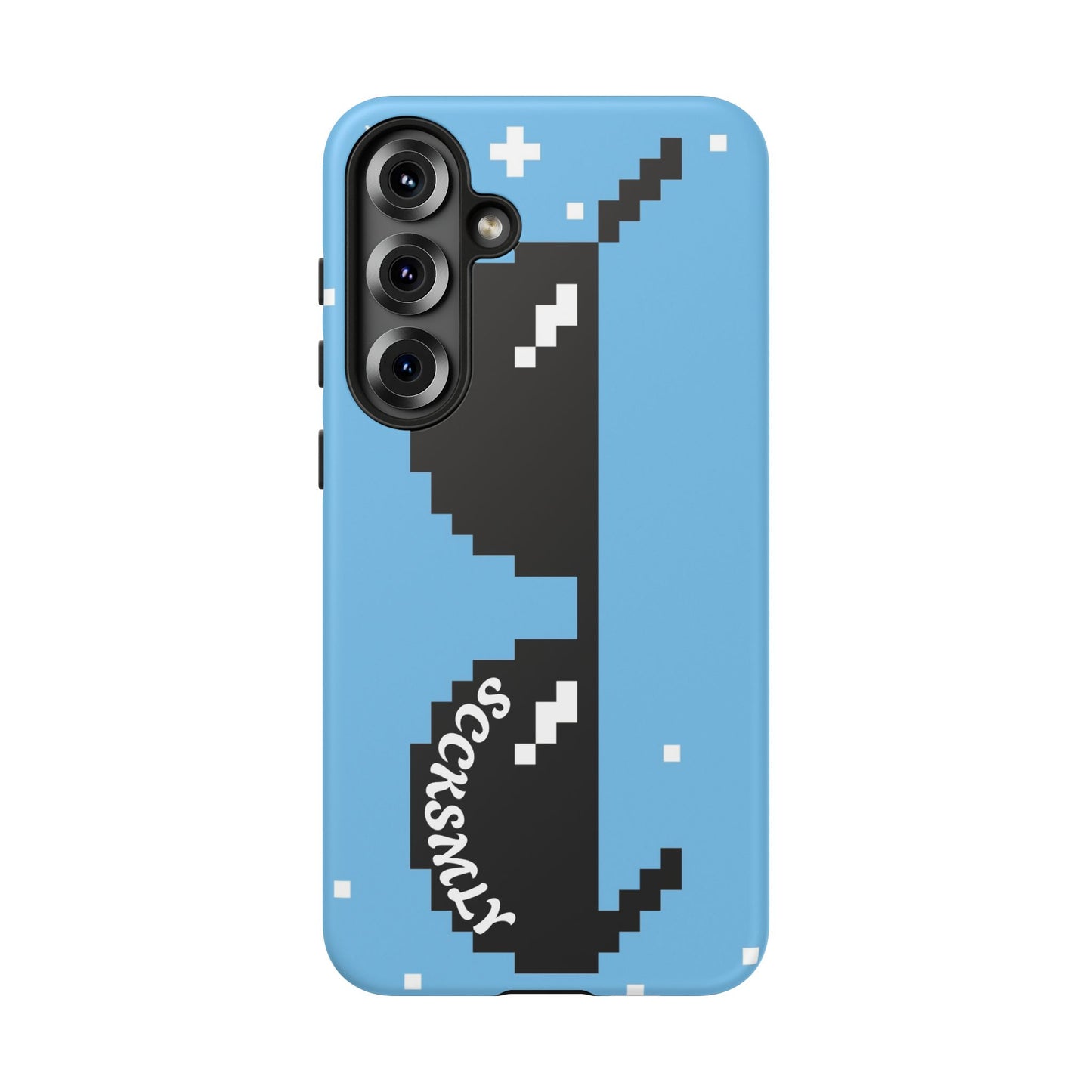 Pixel Glass Tough Phone Case for Samsung