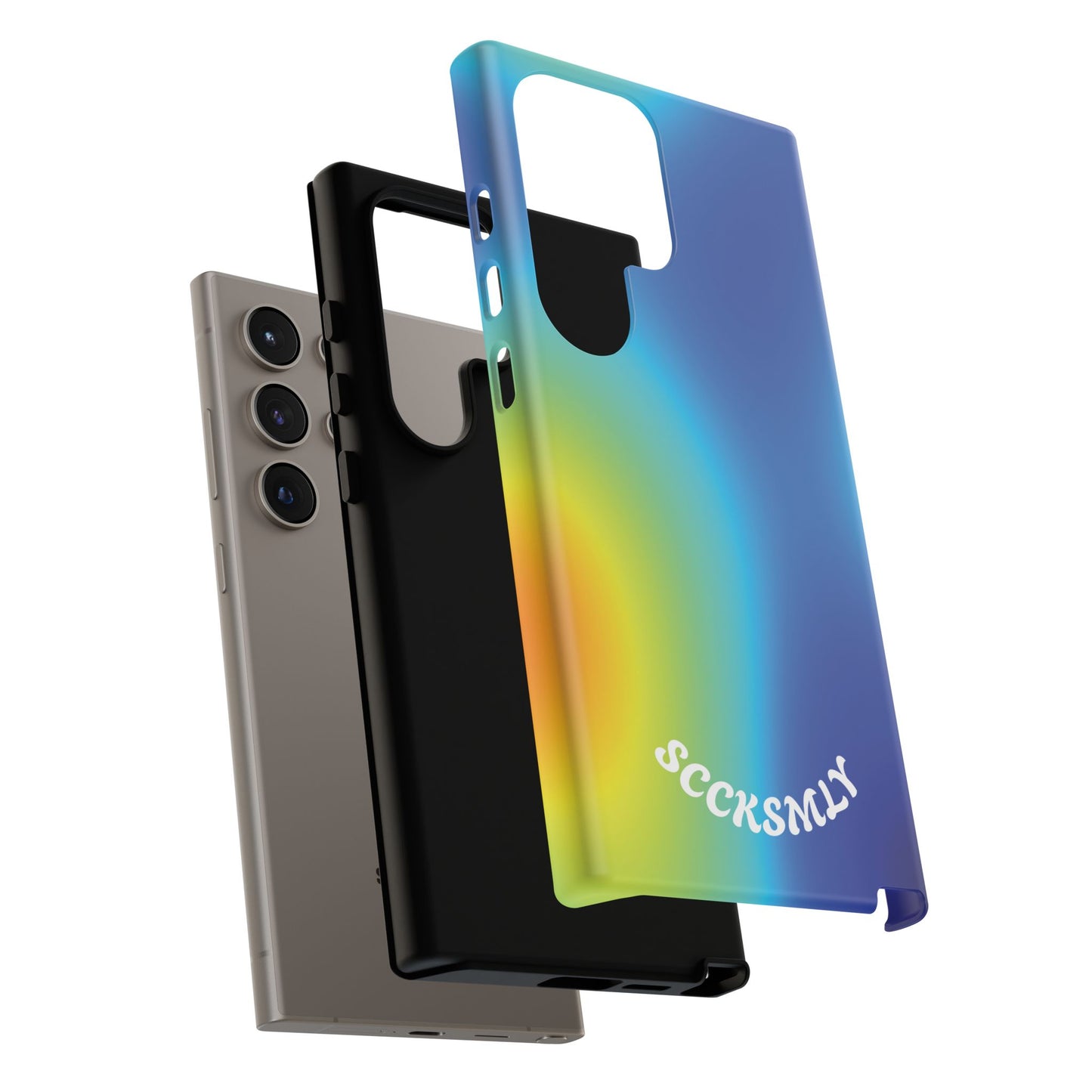 Gradient Heatwave Tough Phone Case for Samsung