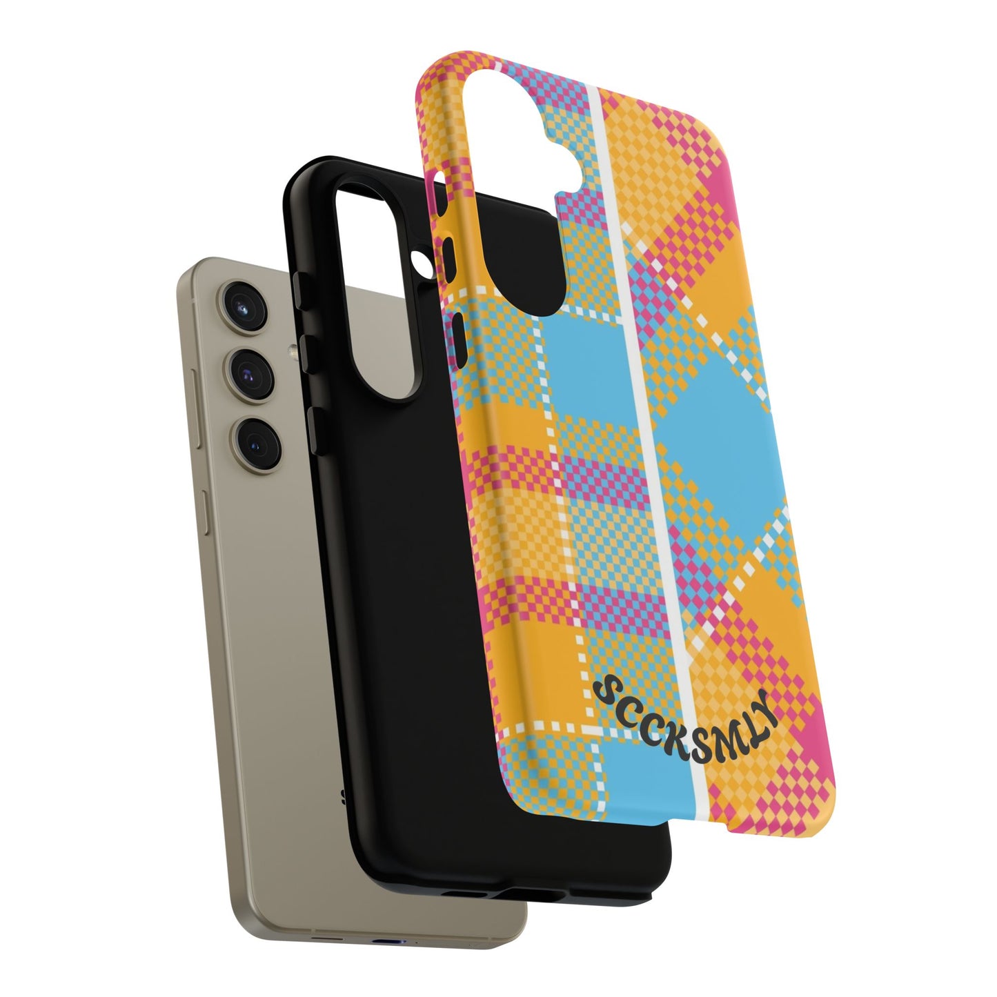 Pattern Punch Phone Case for Samsung