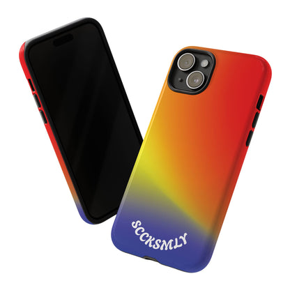 Volcanic Rain Tough Phone Case for Apple