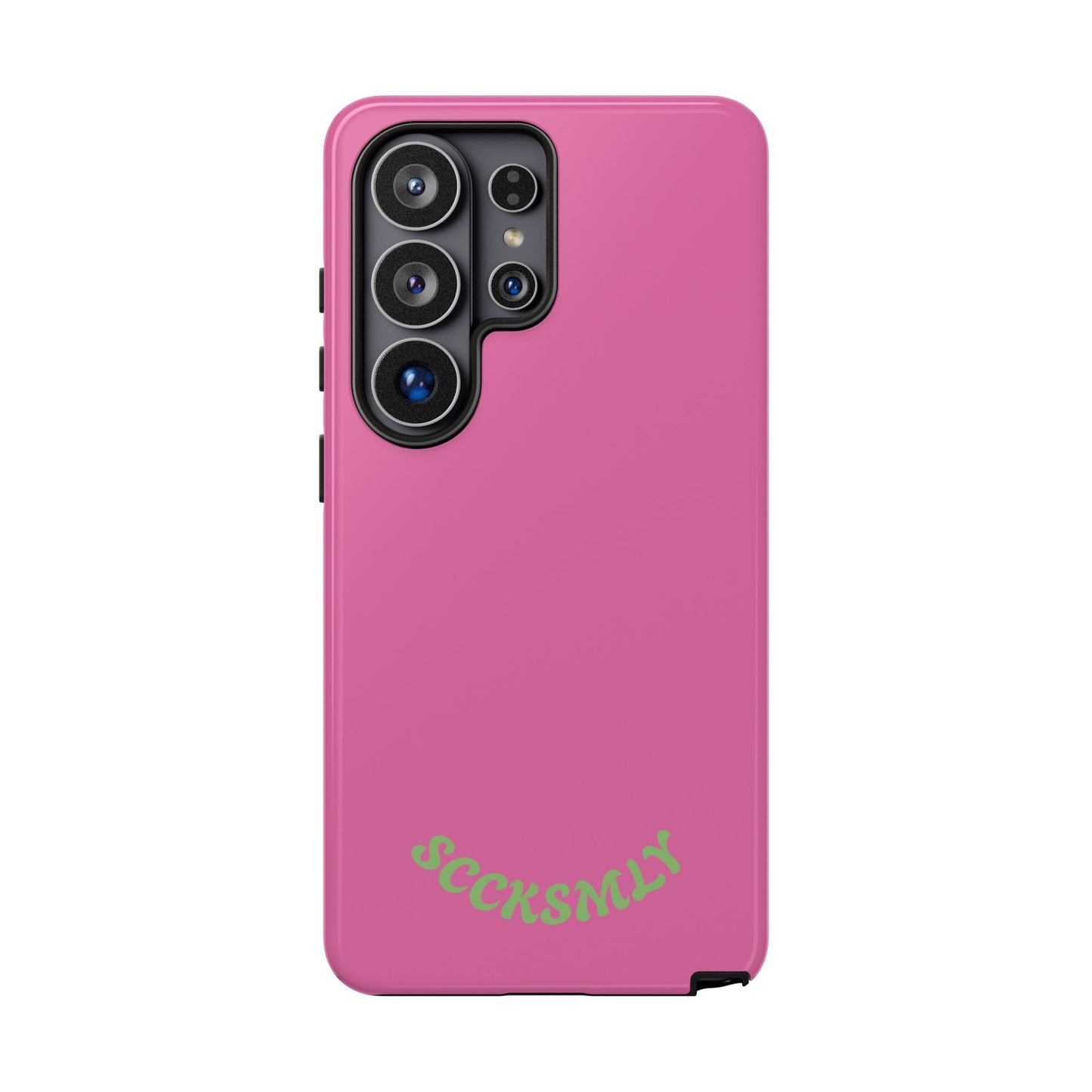 SOLID Sweet Static Pink Tough Case for Samsung