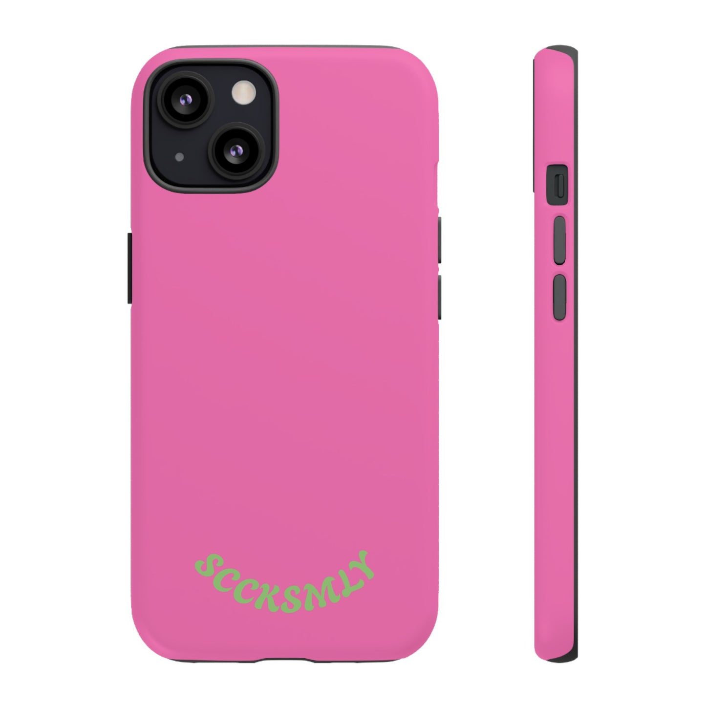 SOLID Sweet Static Pink Tough Case for Apple