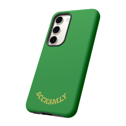 SOLID Green Grin Tough Case for Samsung