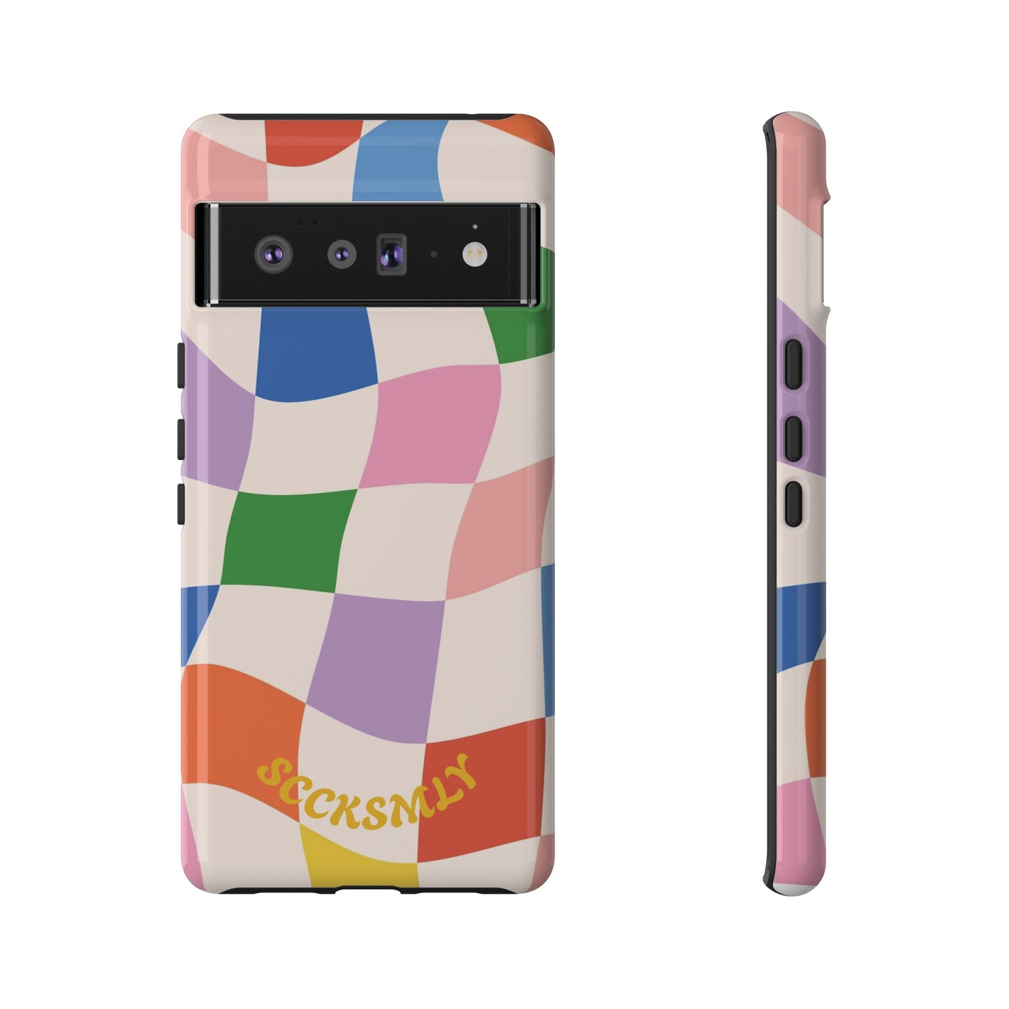 Checker Flicker Phone Case for Google Pixel