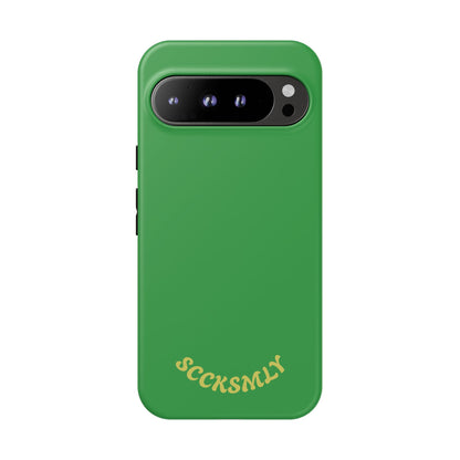 SOLID Green Grin Tough Case for Google Pixel